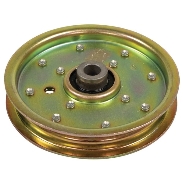 New Flat Idler For Height 7/8 In., I.D. 1/2 In., Material Metal, Heavy-Duty True